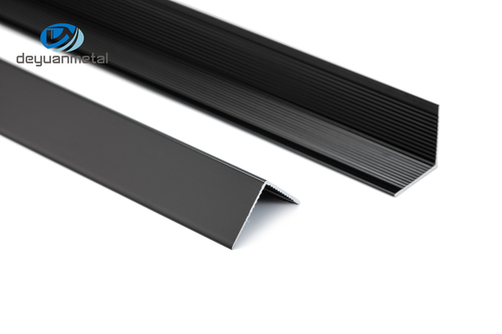 6063 Aluminium L Profiles Edging Protector 0.8-1.5mm Thickness