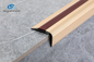 Non Slip Aluminium Stair Nosing Edge Trim CQM Approved 3.0m Length